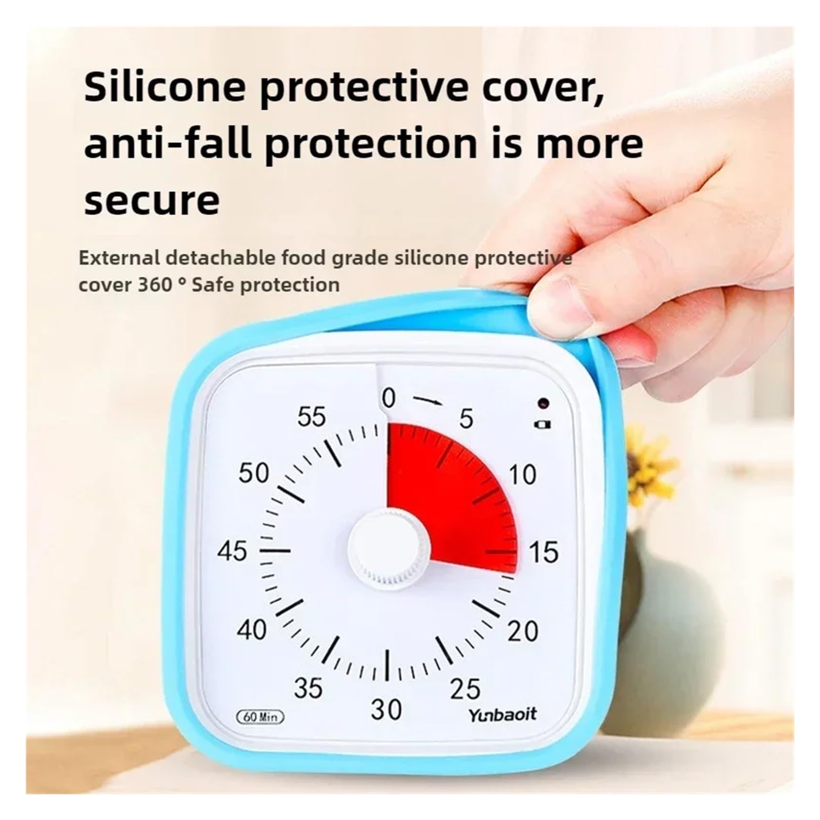 minutnik, Countdown Timer Plan Digital Kitchen Self-timer For Kids(Pink)