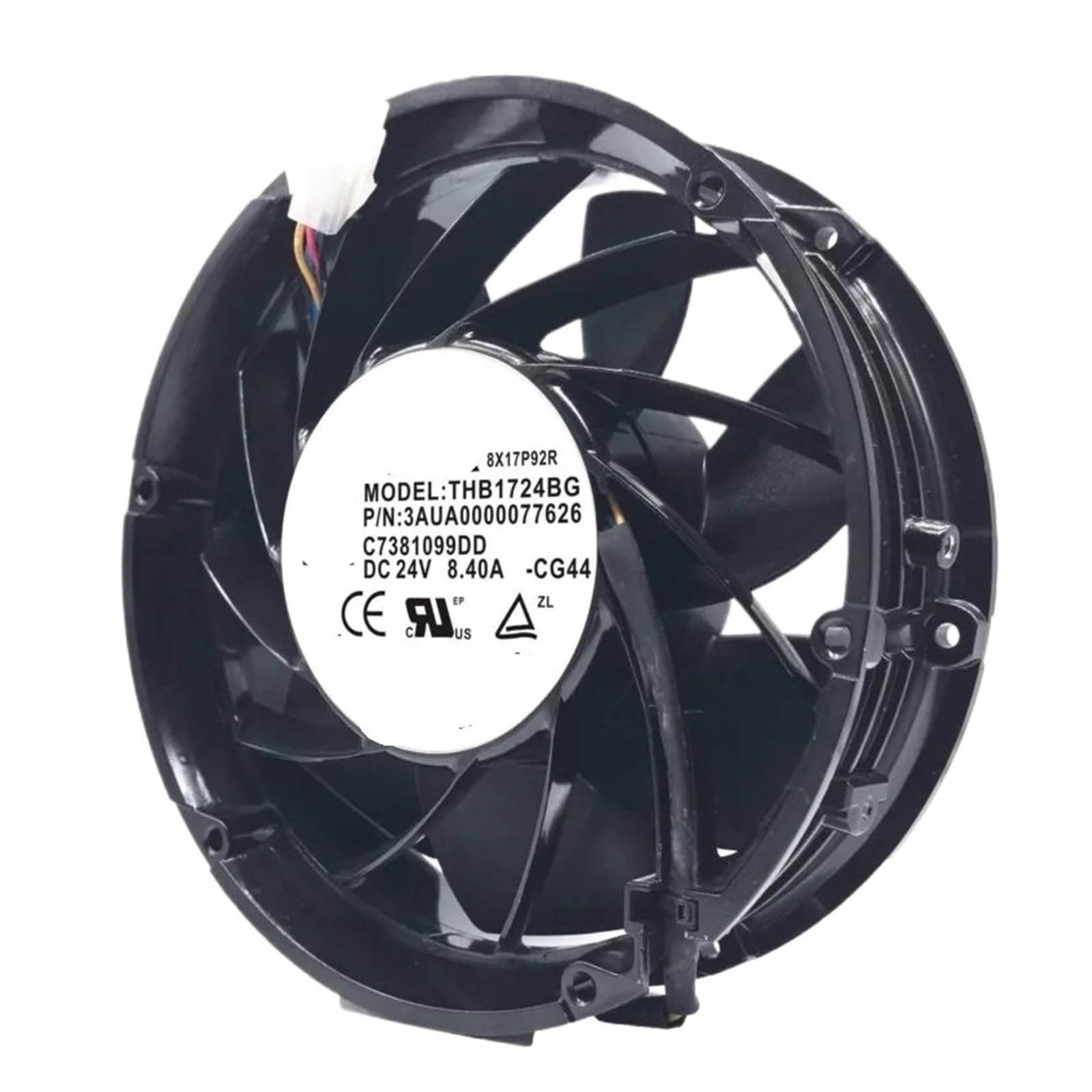 YMUGUEGH THB1724BG 172mm Fan: 24V, 8.4A, Cooling fan
