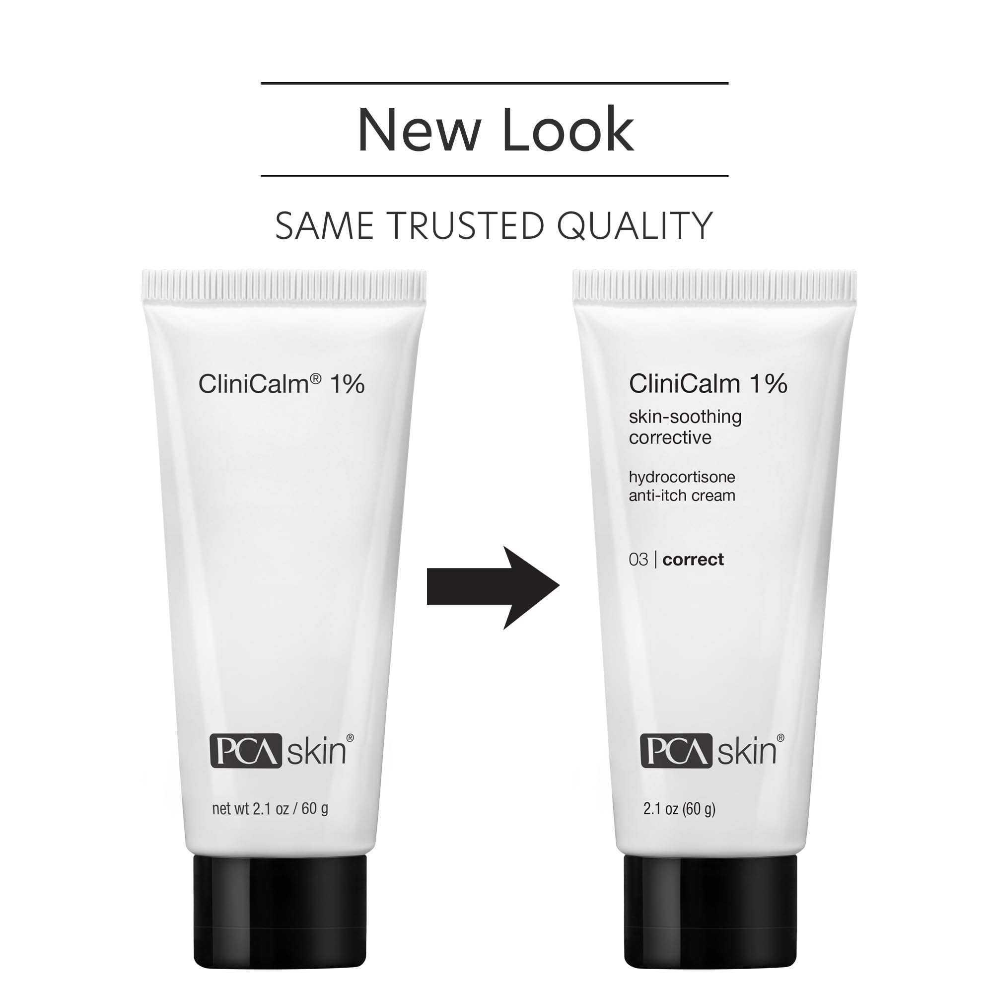 PCA SKIN CliniCalm 1% Maximum Strength Hydrocortisone Cream with Aloe