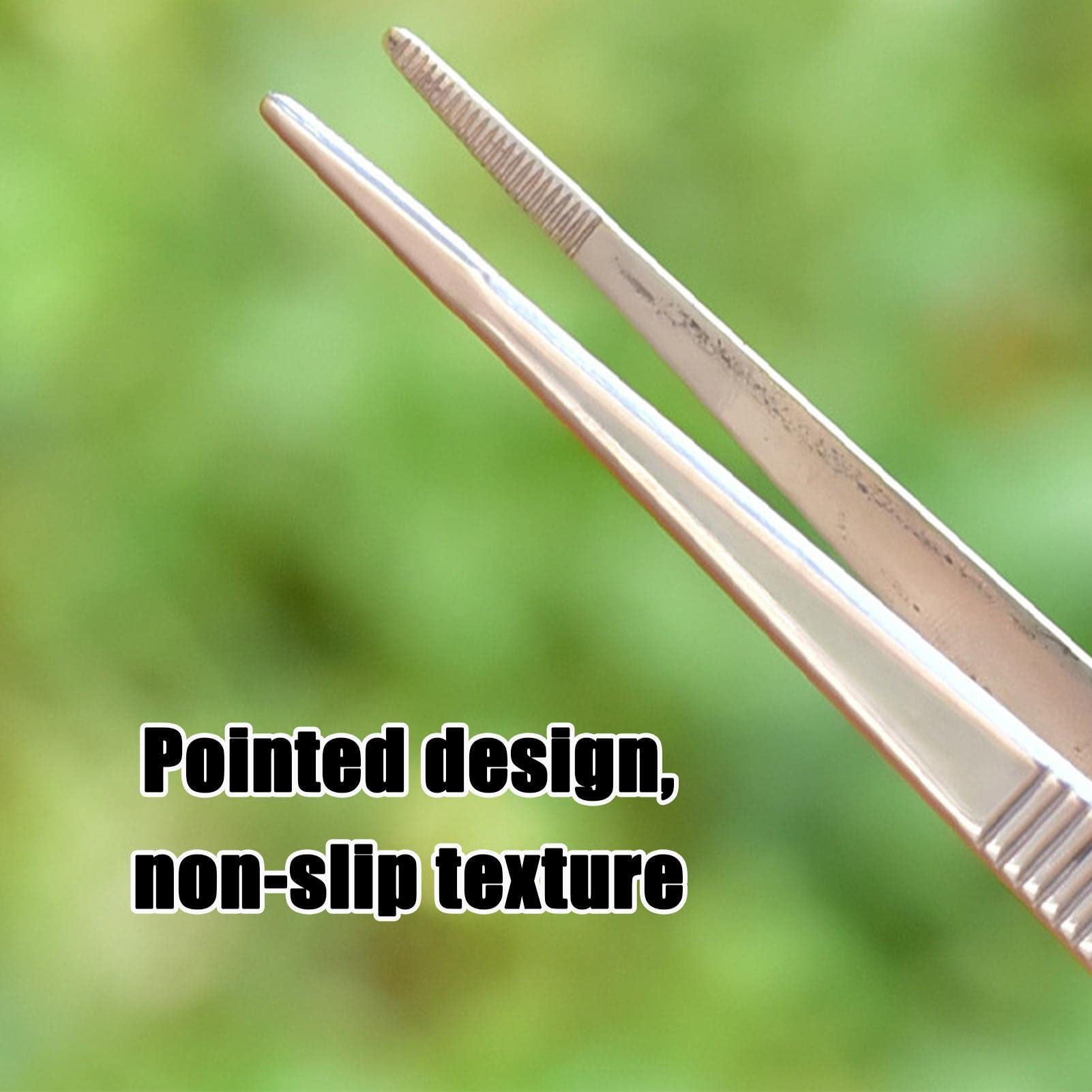 Herramienta Pinzas Bonsai | Cómoda Herramienta para Doble Cabezal | Pinzas para Plantas jardinería para aflojar, presionar, deshierbar, fertilizar bonsái, Regalo para los Amantes