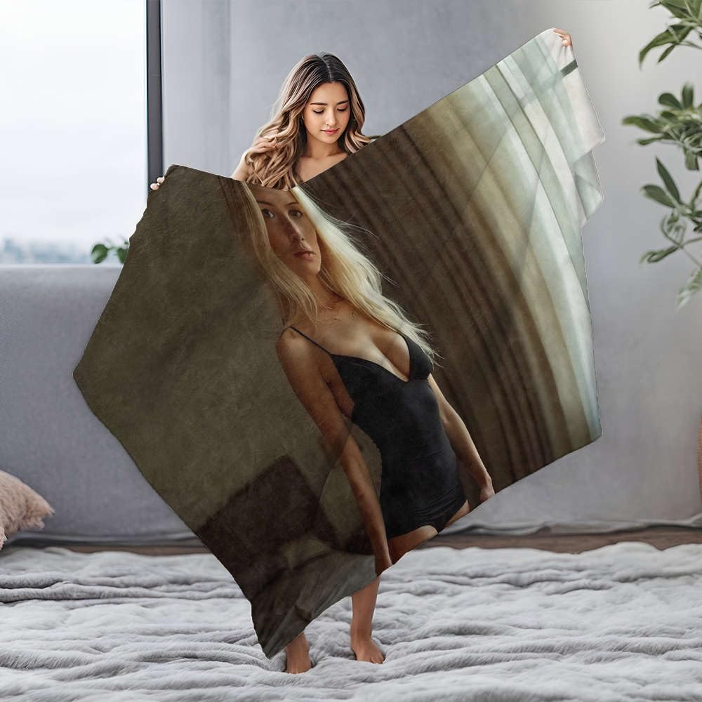 Couverture chauffante en flanelle de 150x200 cm pour l'hiver