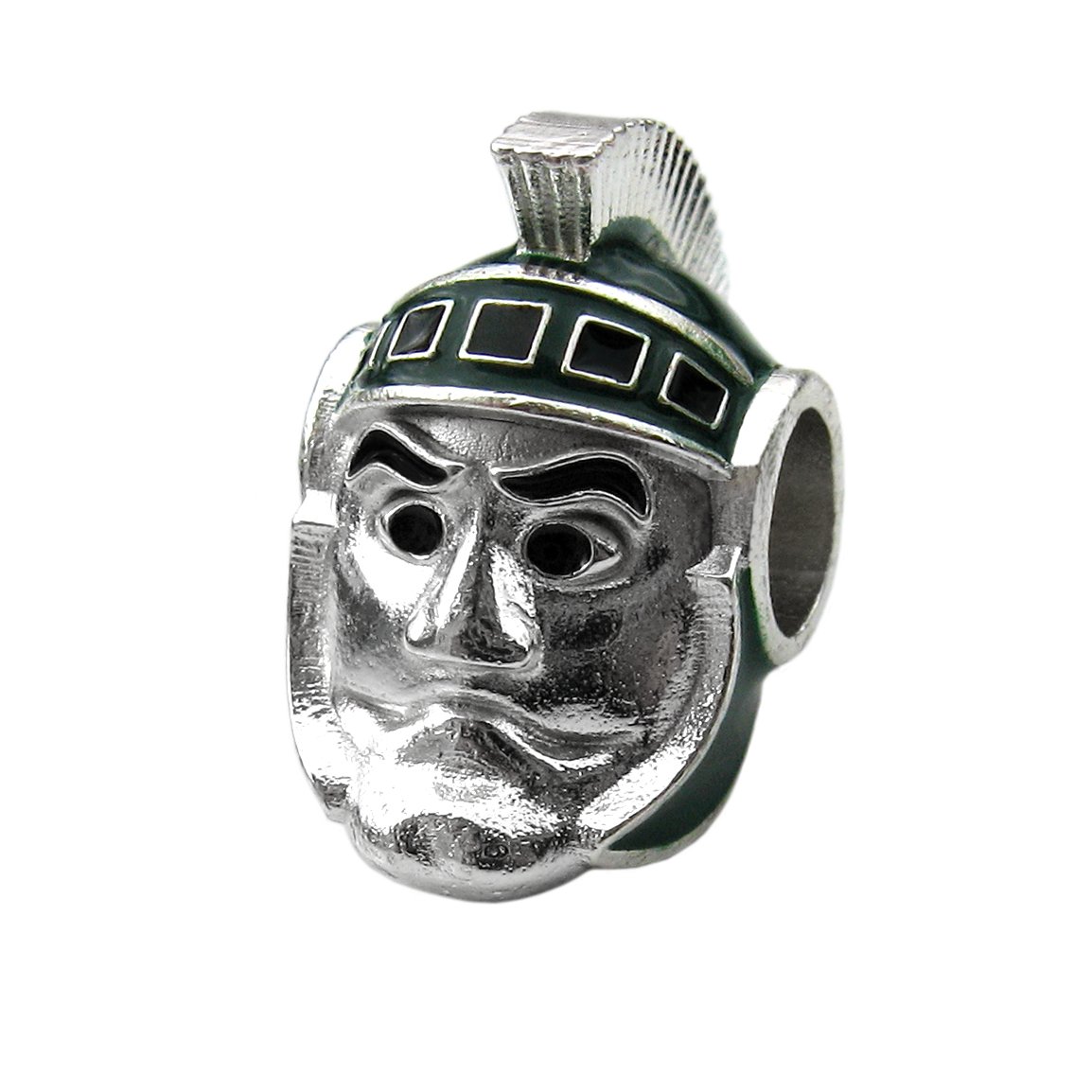 Michigan State Spartan Charm for Bracelets