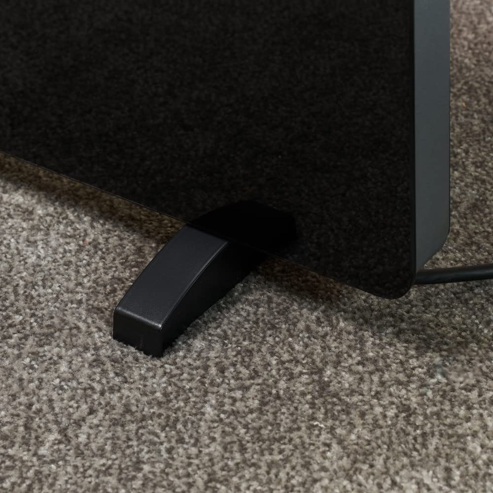 Adam iRad Freestanding Electric Panel Heater in Black Glass with Thermostat  : Amazon.co.uk: DIY u0026 Tools