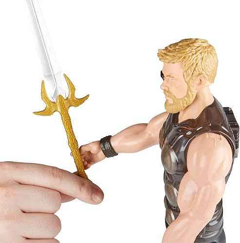 Miniatura 6 de Marvel Infinity War Titan Hero Series Thor con puerto Titan Hero Power FX