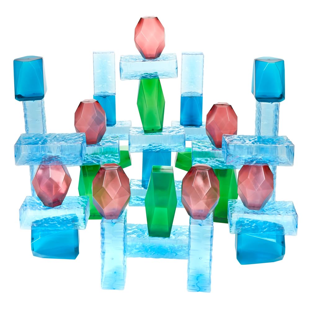 Excellerations Ice Blocks & Stacking Gems - Set of 40