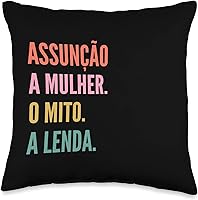 Vista 1 de Funny Portuguese First Name Design - Assunção Throw Pillow