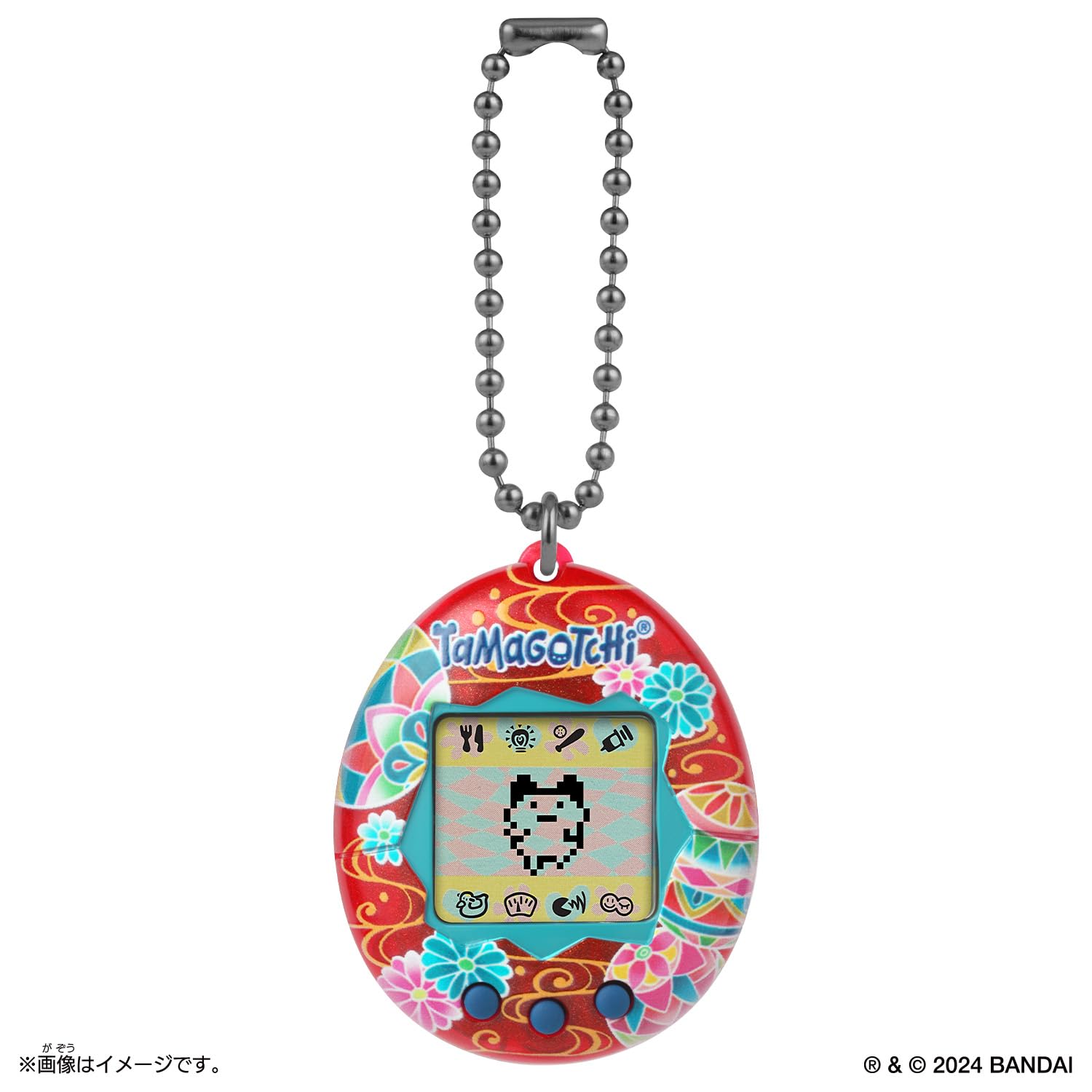 Original Tamagotchi (オリジナルたまごっち) 加賀友禅 2種 Amazon | [バンダイ(BANDAI)] Original Tamagotchi 手まりに流水