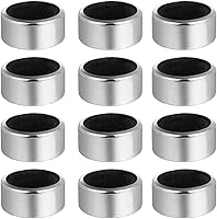 Vista 1 de Cabilock 12 anillos de acero inoxidable para botella de vino tinto, a prueba de fugas, anillos antidesbordamiento de goteo de vino para el hogar