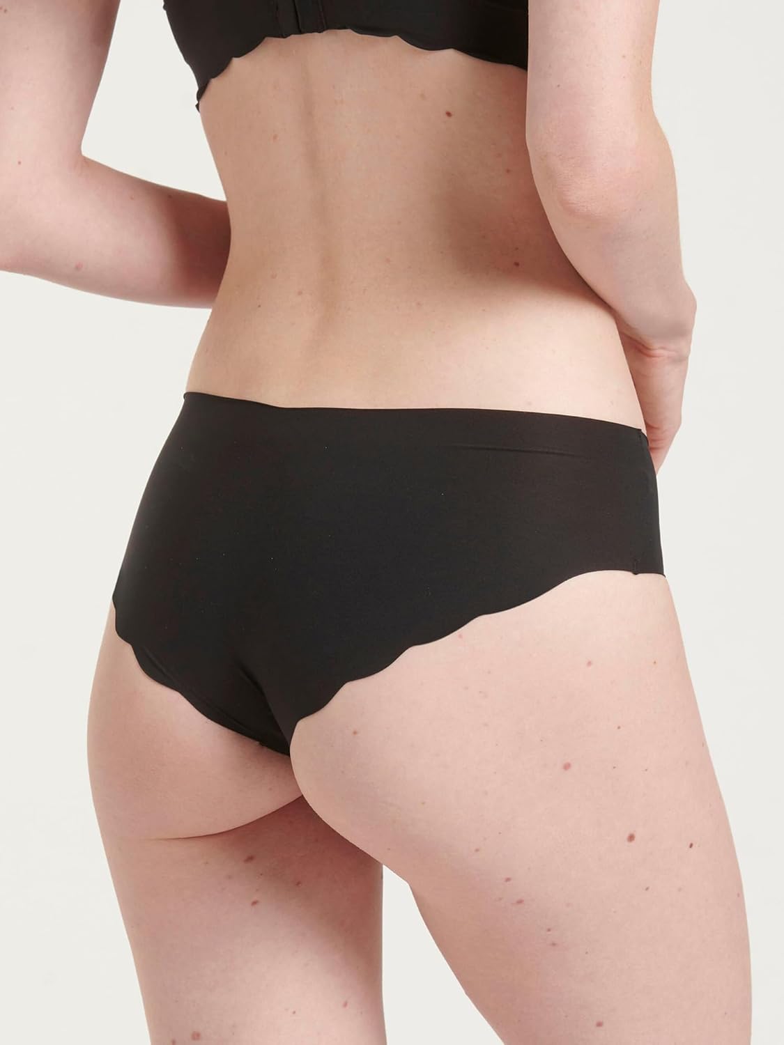 Sloggi Hipster Zero Microfibre Brief Mid Rise Seamless Knickers Lingerie Black