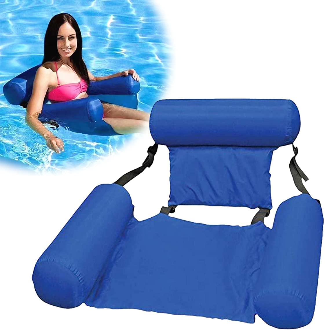 Buy YUGMI SHOP Hammock Inflatable Pool Float Bed Lounger Chair Drifter