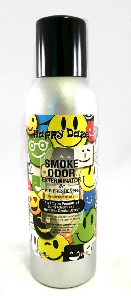 Smoke Odor Exterminator 7oz Large Spray, Happy Daze