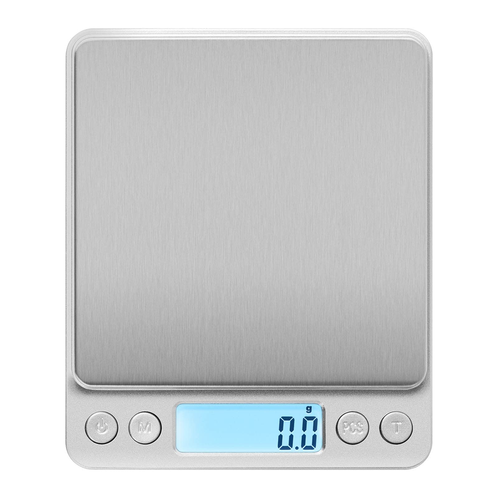 Steinberg Systems SBS-TW-3000/100 cyfrowa waga kuchenna, 3 kg / 0,1 g, elektroniczna waga precyzyjna, w zestawie 2 miski do ważenia