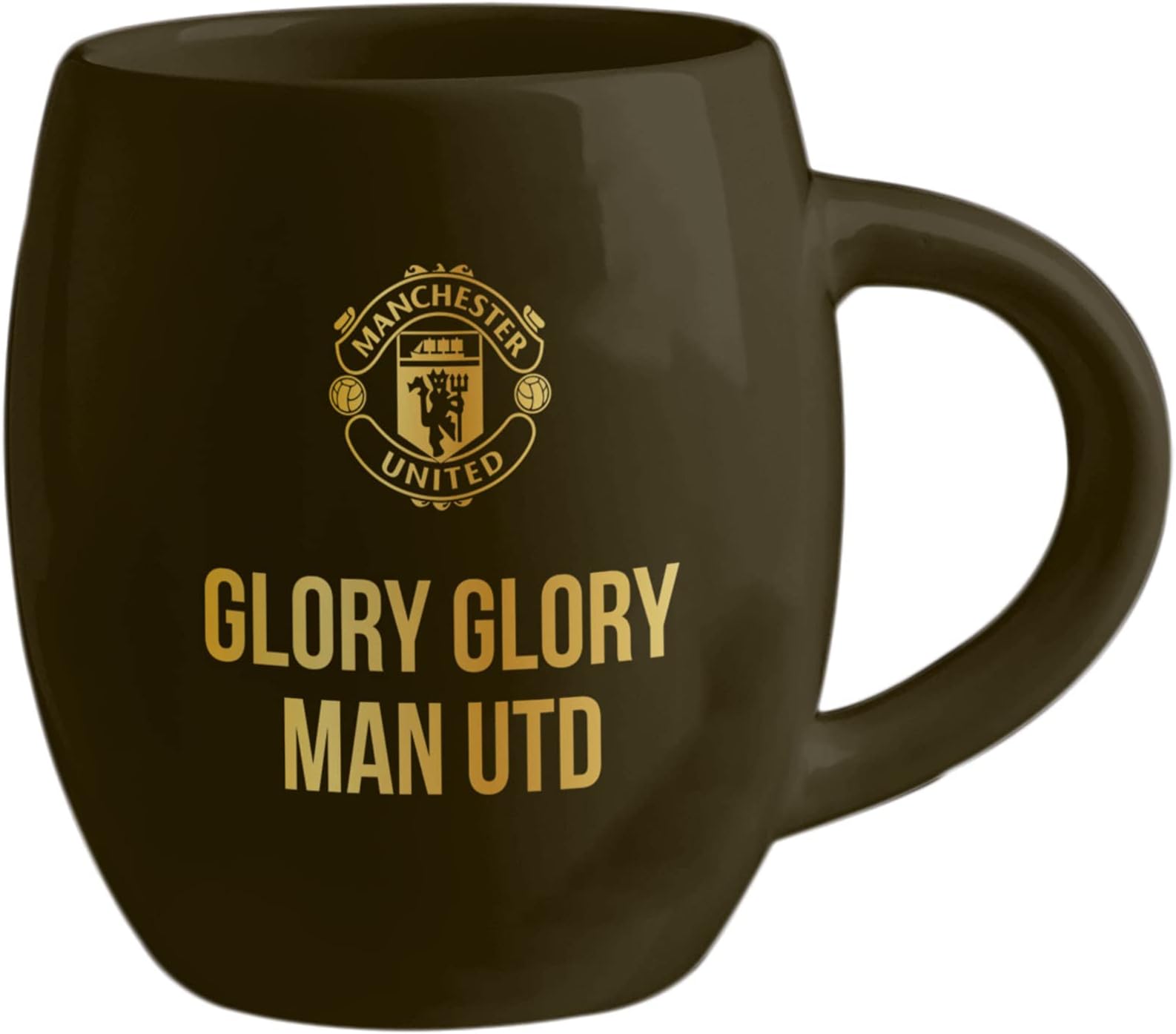 FOCO Premier League Football Manchester United Glory Glory Man Utd Slogan Tea Tub Mug
