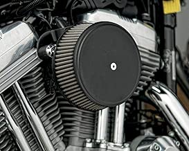 Arlen Ness 18-329 Black Big Sucker Stage I Air Filter Kit with Cover - coolthings.us