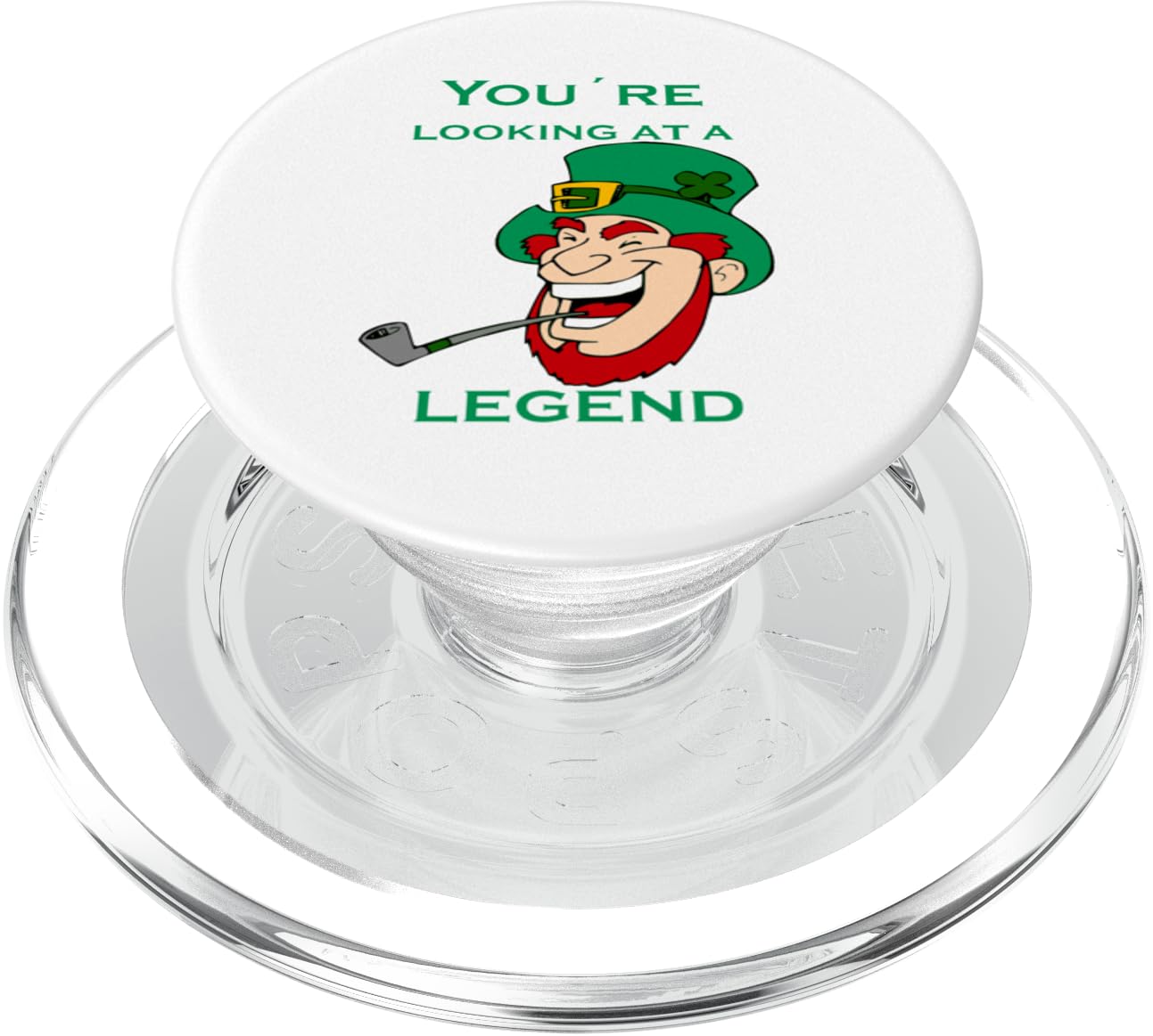 You're Looking At A Legend St Patricks Day PopSockets PopGrip for MagSafe