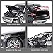CKMODEL Haochi 1:32 Officially Licensed Audi A6L Alloy Model Toy Car with Opening Doors, Sound & Light Effects, Pull-Back Action, Shock Absorption & Steering (Black)