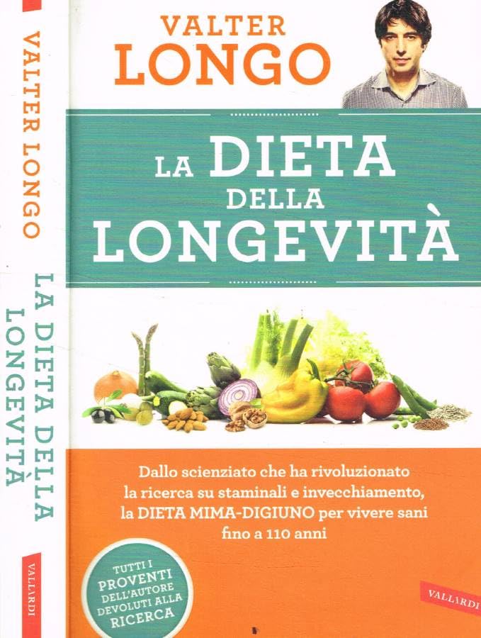 Libro “la dieta della longevità” di Valter Longo