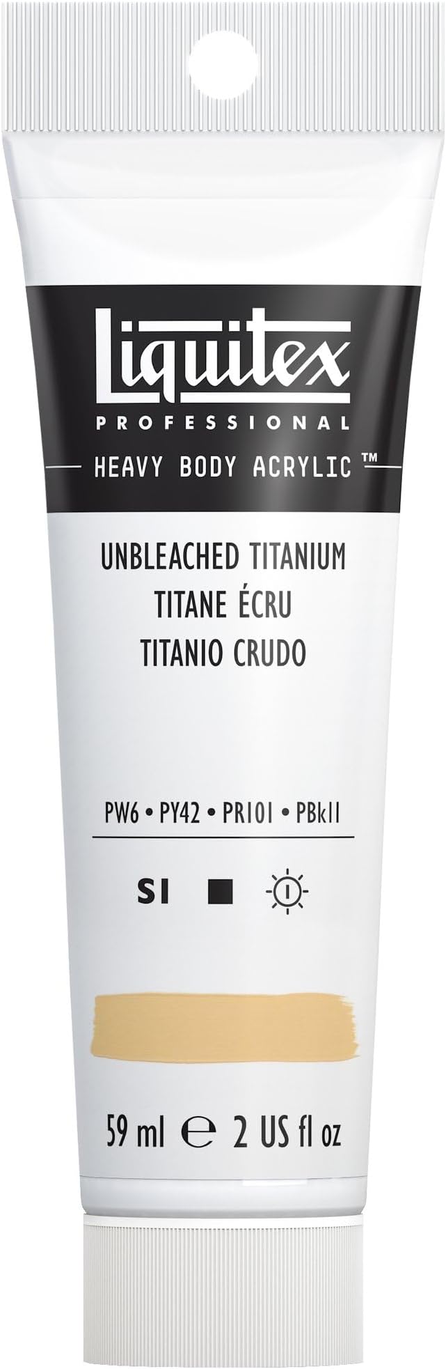 Liquitex プロ用ヘビーボディアクリルペイント 2オンス入りチューブ アリザリン紅色調 退色なし 2-oz Tube 1045434