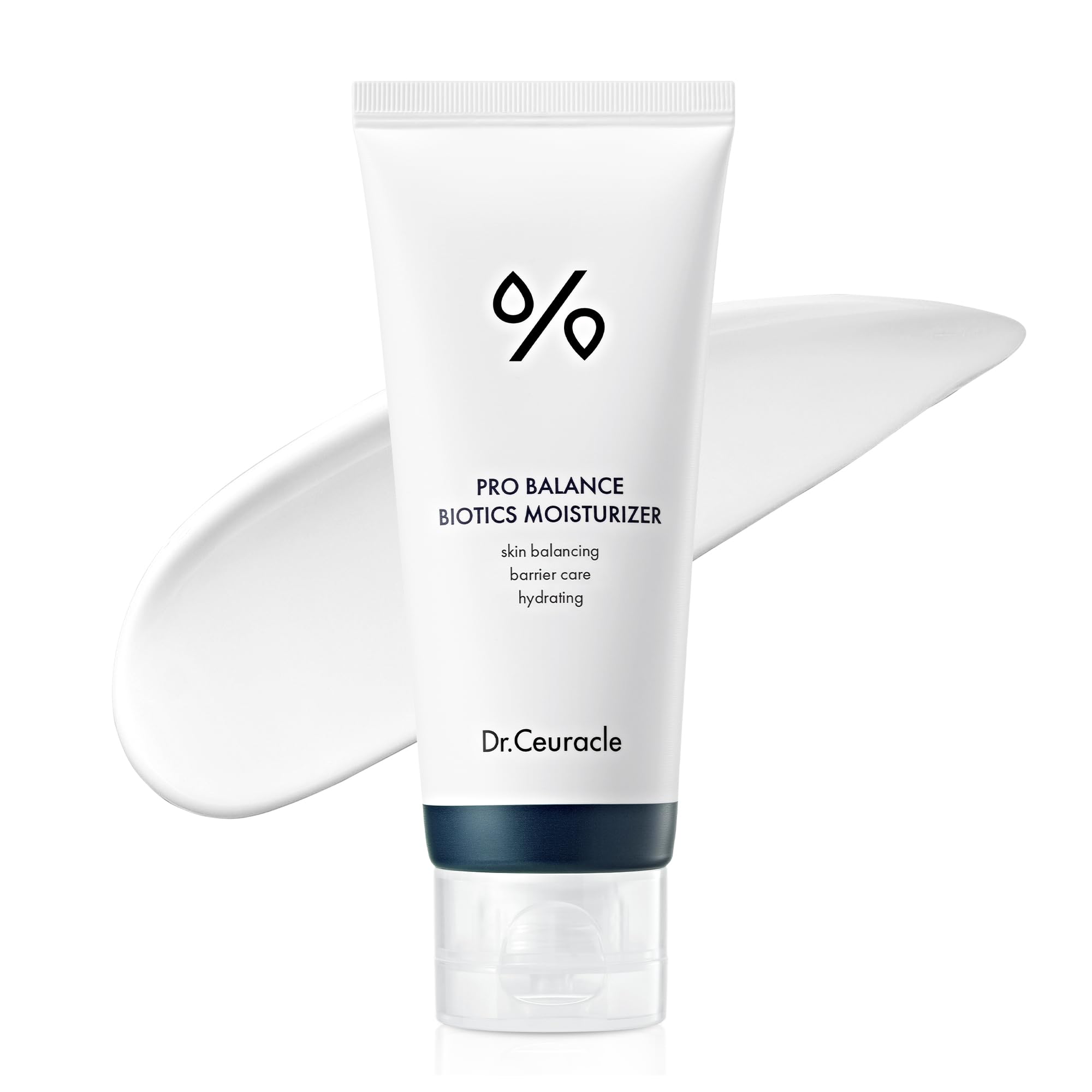 Dr.Ceuracle Pro Balance Biotics Moisturizer (100 ml / 3.38 fl. oz.) - Daily Hydrating Facial Cream for All Skin Types, Low pH Moisture Skin Barrier