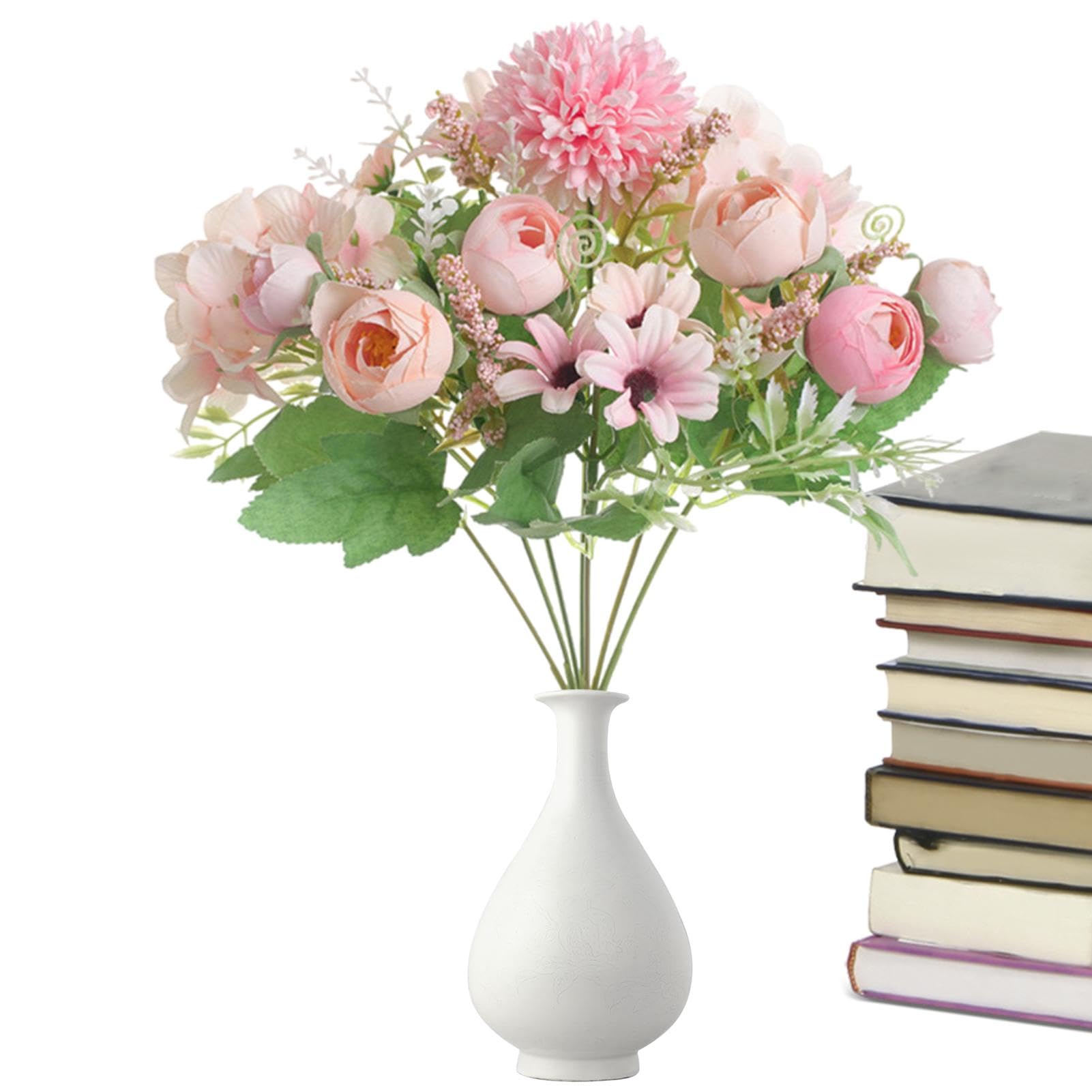 Amazon｜造花ブーケ、シルクフラワー, 造花鮮やかなシルク