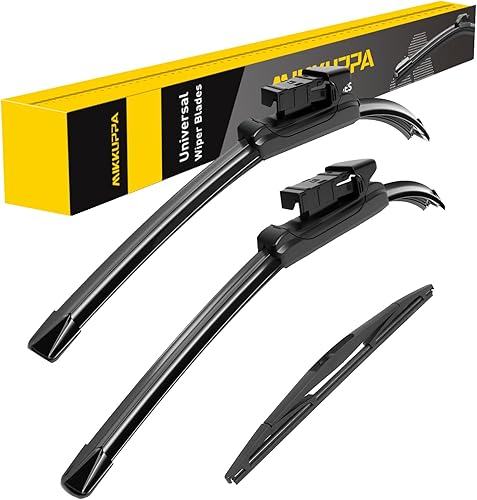 Vista 258 de MIKKUPPA Limpiaparabrisas de 26 pulgadas + 23 pulgadas + 12 pulgadas, repuesto para Mercedes-Benz 2013-2016 GL350 GL450, 2012-2015 ML350 ML550 ML63