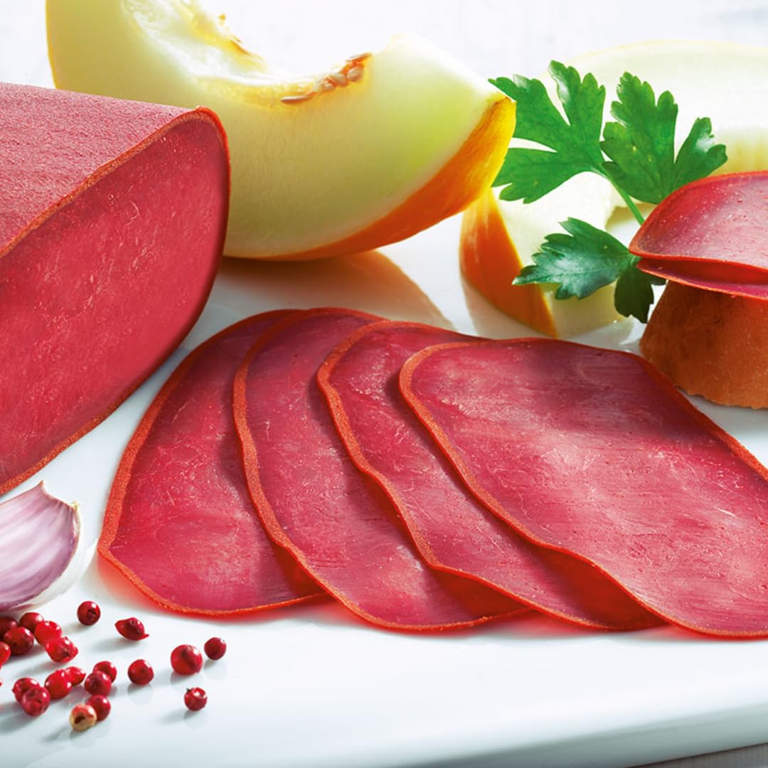 Egeturk Bahar Pastrami Bœuf Pastirma Salami Goût Turc Viande Halal 100 g x 3 Pack par Pufai