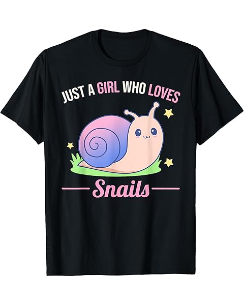 Just A Girl Who Love Snails T-Shirt