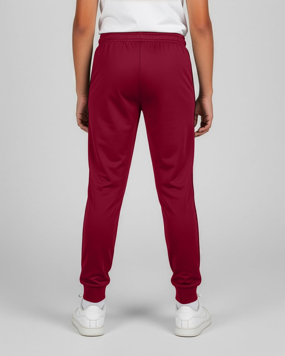 Real Essentials 3 Pack: Boy's Mesh Jogger Sweatpants - Youth Kids Baseball Football Athletic Pants with Pockets - Image 6