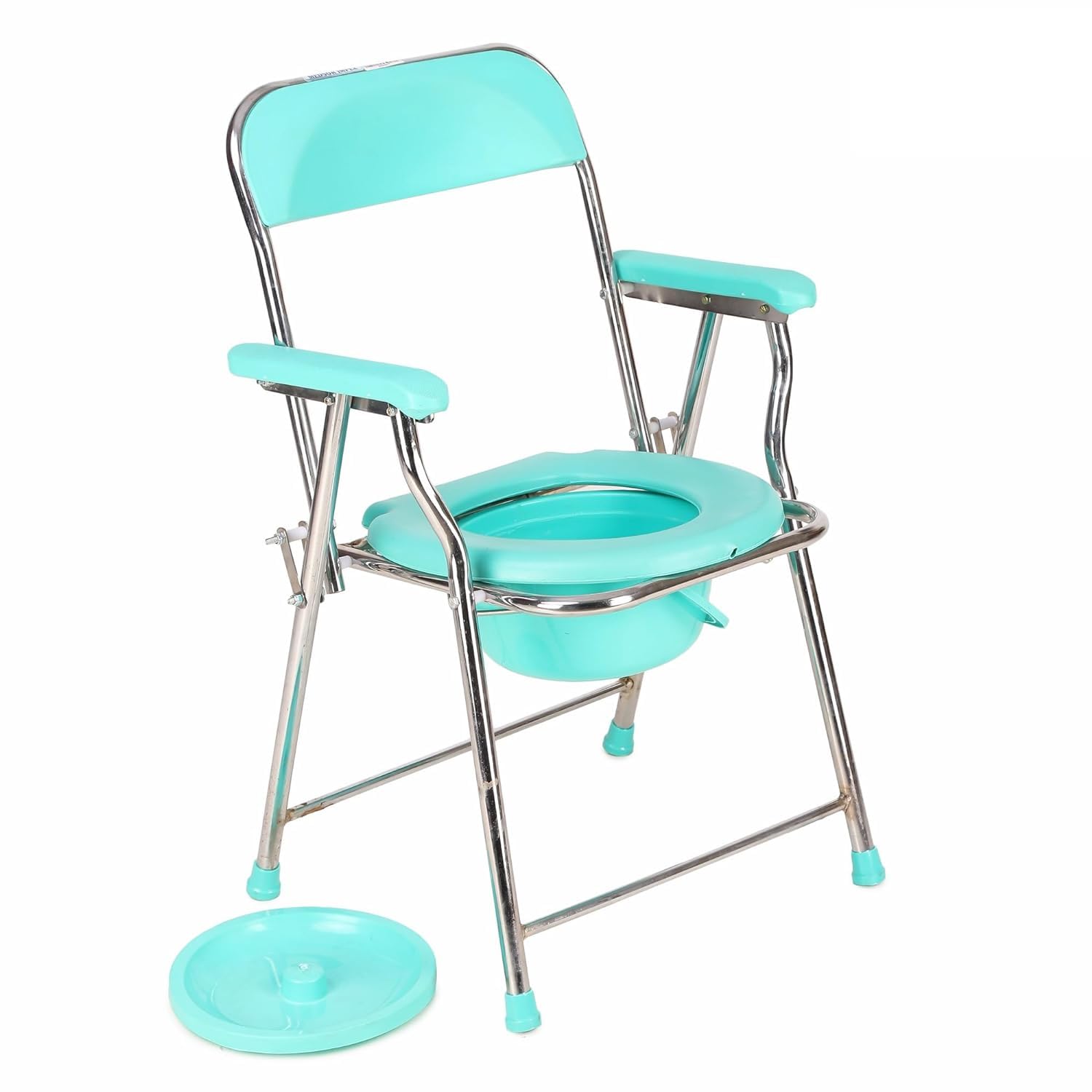 Dmaax Derma Folding Commode Over Toilet, Bedside Commode Chair, Sturdy, Comfortable & Easy to clean Plastic Seat, Suitable for Old People, Pregnant Women and Disabled Individuals (B0CZTLTVF4) Amazon Price History, Amazon Price Tracker