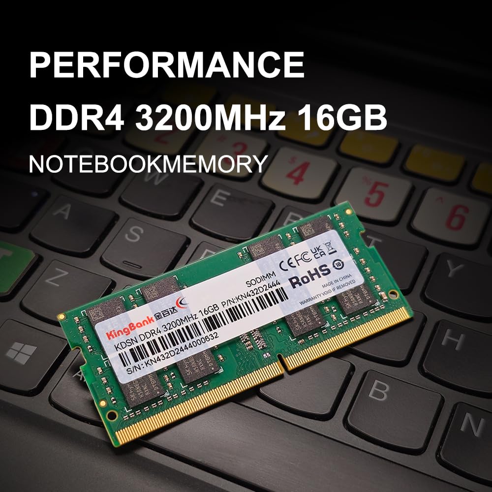 Amazon.com: KingBank Memoria RAM DDR4 16 GB 3200 MHZ CL22 1.2 V