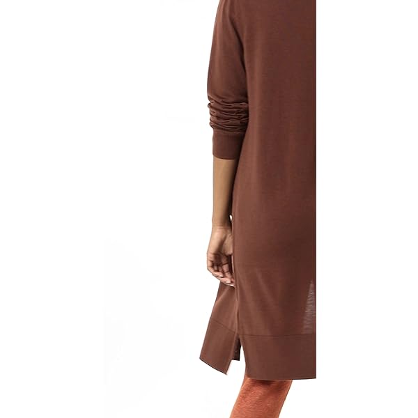 Amazon Essentials Women's Lightweight Longer Length Cardigan Sweater (Available in Plus Size), Charcoal Heather, Large