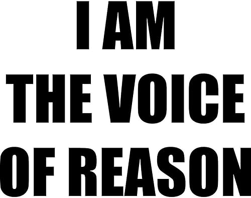 Miniatura 2 de CafePress I Am The Voice Of Reason - Taza grande de cerámica para café, taza de té, 15 onzas