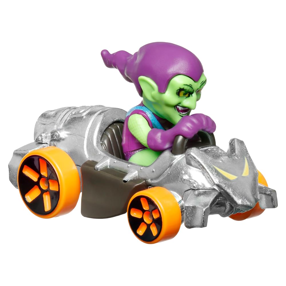 Hot Wheels RacerVerse Zabawka Pojazd Pakiet niespodzianka z dwoma samochodami wyścigowymi dla dzieci w wieku od 3 lat