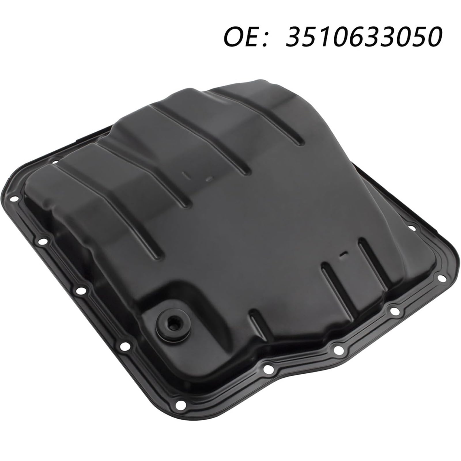 Coppa Cambio Olio Coppa dell'olio della trasmissione con tappo di scarico per Toyota per Lexus ES330 5 velocità 18 fori per bulloni 3510633050 parti