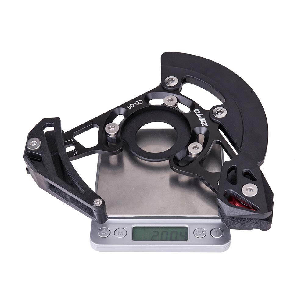 Guida catena bici 32-38T MTB Paracatena bici Ultralight Lega di alluminio ad alta resistenza Protezione catena per bicicletta per la maggior parte delle bici Bici da strada Mountain bike