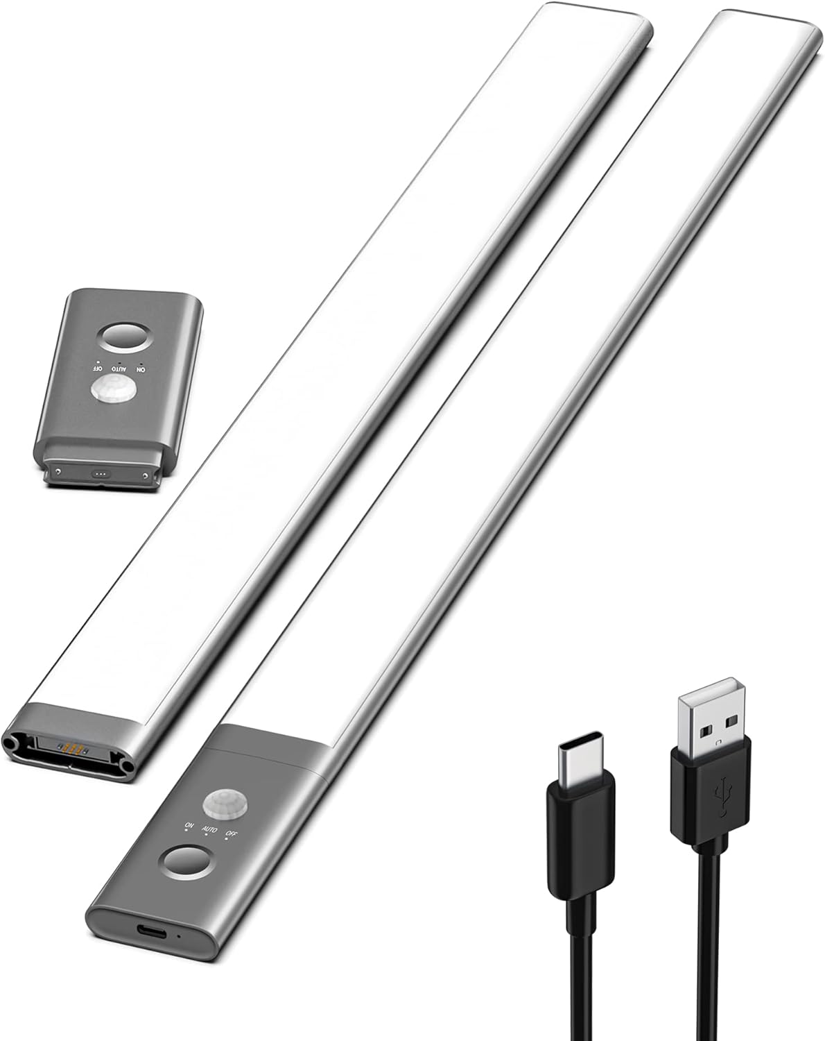 Buy EZVALO Under Lights, 128 LED Closet Lights Motion Sensored Rechargeable Wireless