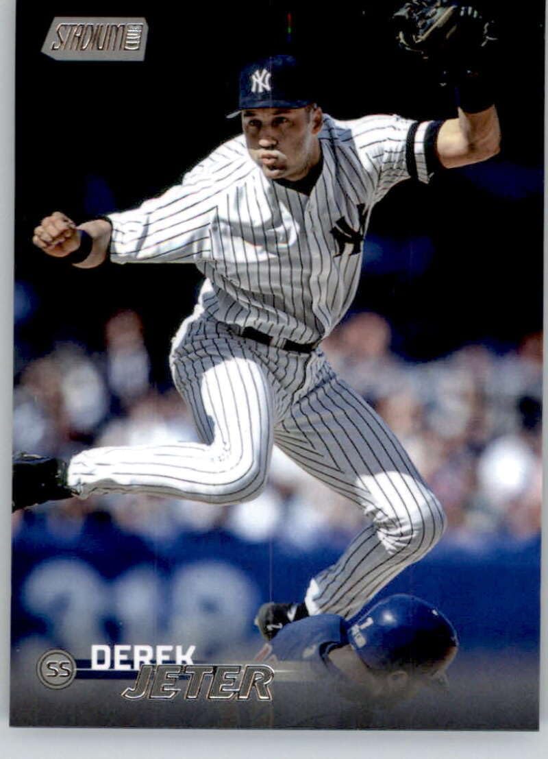 2023 Stadium Club #25 Derek Jeter New York Yankees MLB Baseball Base Trading Card