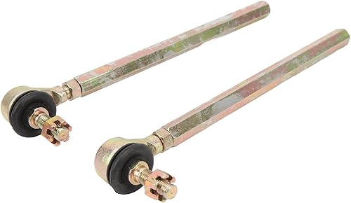 Miniatura 3 de Kit de juntas de cabeza esférica de barra de acoplamiento, 2 piezas M10 de 0.394 in, aleación de acero forjado, repuesto para mini quad ATV Kart de