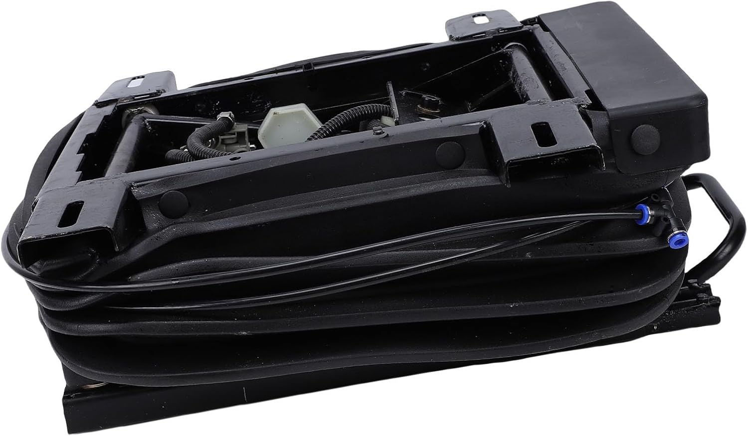 Air Ride Seat Suspension Base, Heavy Duty Height Adjustable Pneumatic Seat with Shock Absorption System, Ideal for Trucks, RVs, Commercial Vehicles & Agricultural Equipment