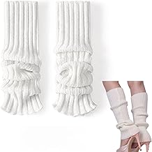 Women Long Knitted Leg Warmers Long Crochet Leg Warmers Winter Leg Warmers Long Leg Warmers for Women Girls