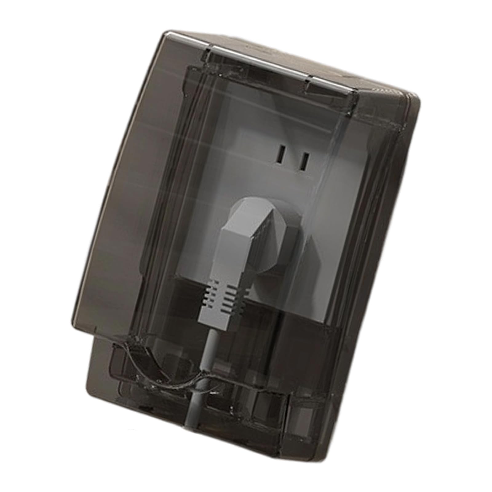 Electrical Outlet Protect 86 Type Port Double Hook Structure Bathroom Safe Polystyrene Substance Permanent Socket Splash Protector