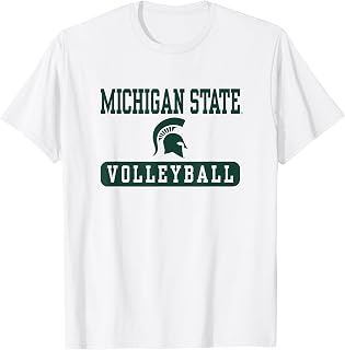 Michigan State Spartans Volleyball Logo Officially Licensed T-Shirt