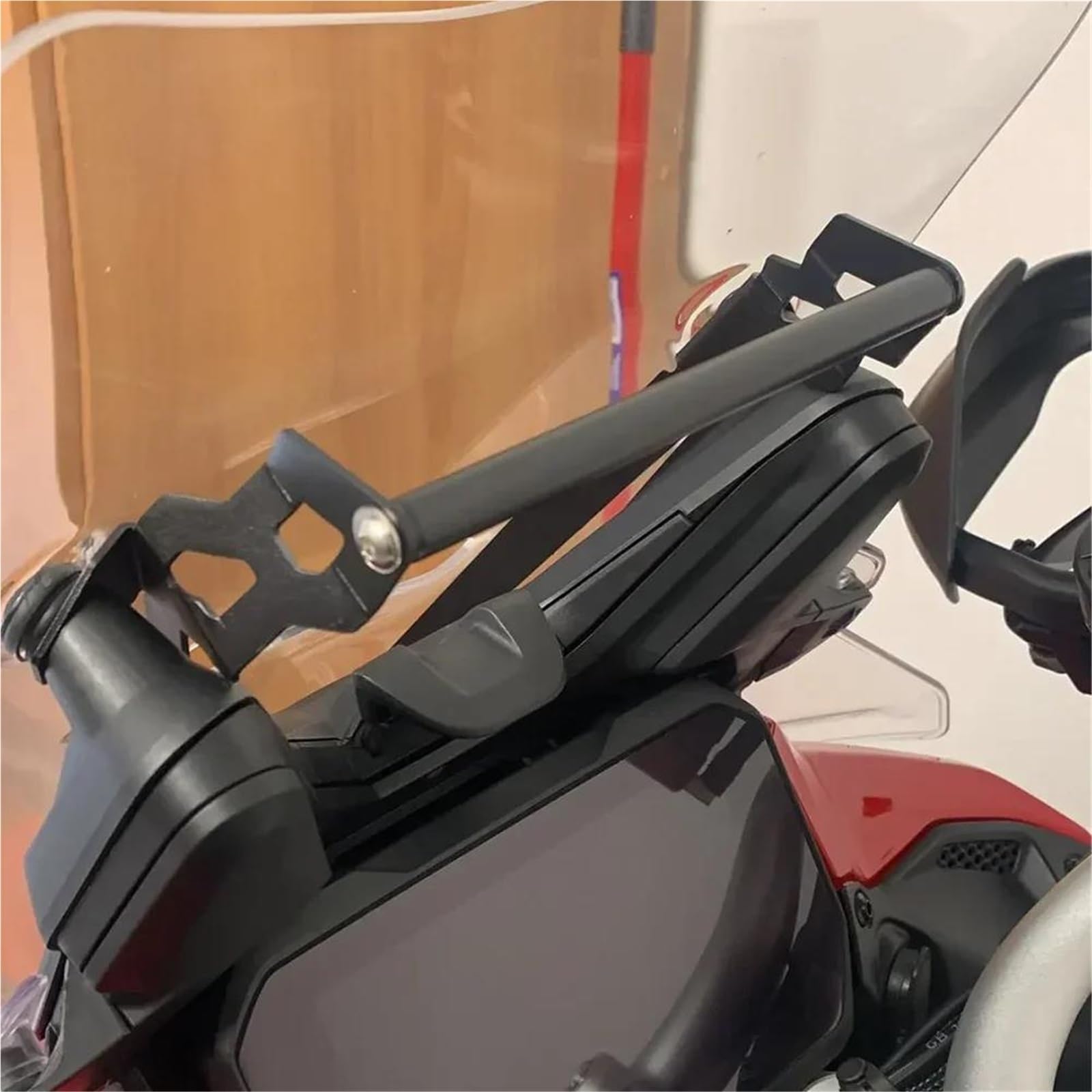 Soporte navegación Soporte De Navegación para Motocicleta para Ducati Multistrada V4, V4S, MTS V4 (2021, 2022, 2023 Y 2024) con GPS Y Teléfono. Soporte navegación para Motocicleta