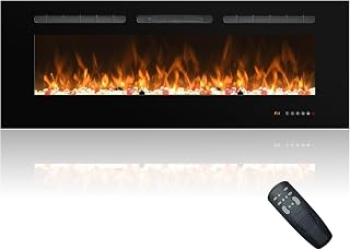 OxharkFlame 48 inch electric fireplace insert image