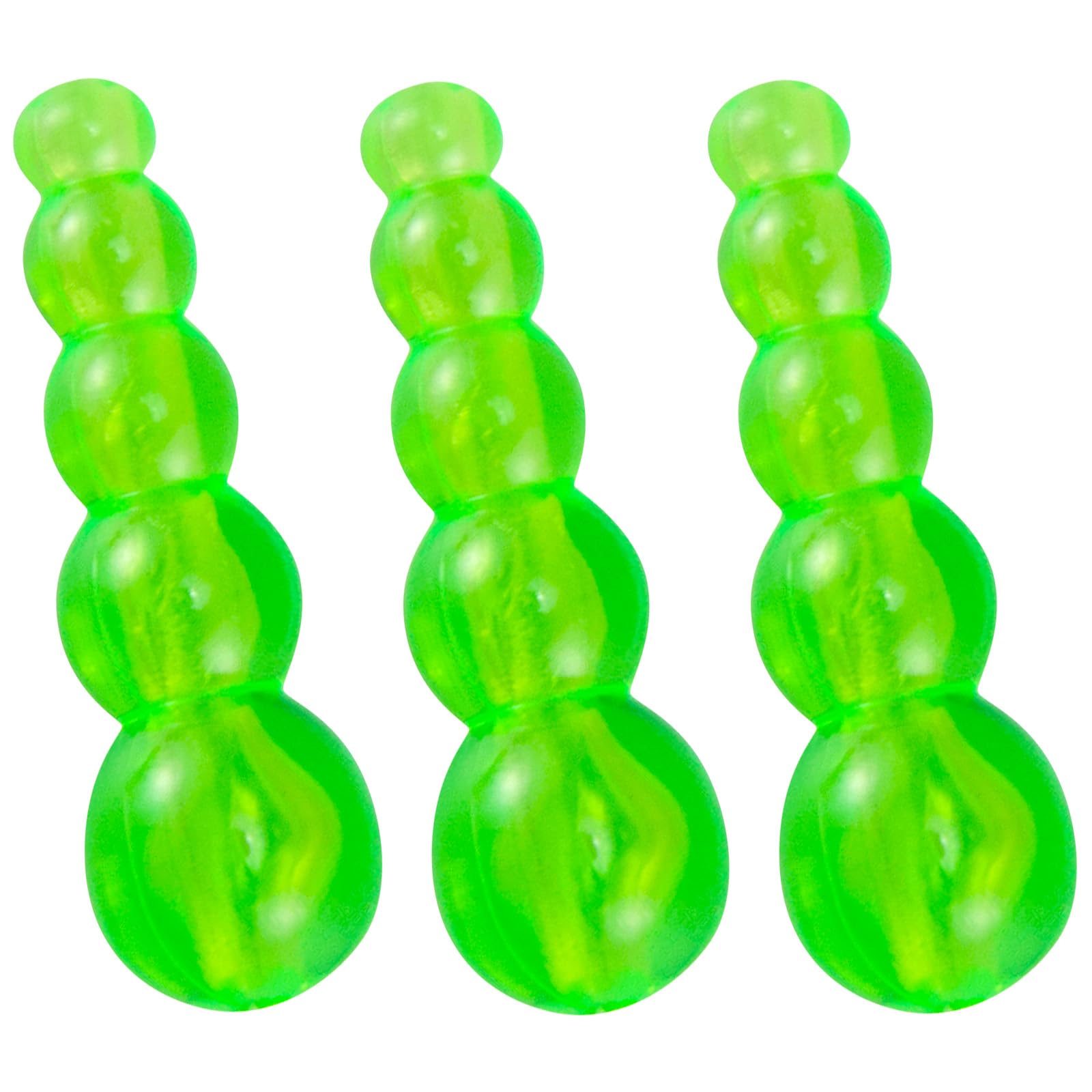 Dr.fish 50 Pack Stacked Fishing Beads Lure Making Supplies Spinner Making Accessories Walleye Rig Inline Spinner Salmon Eggs