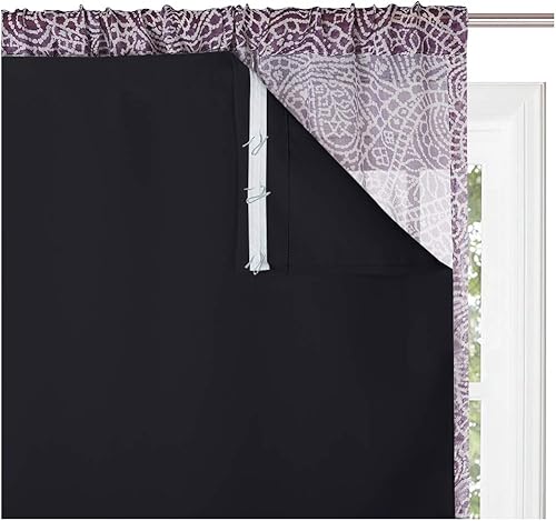 KGORGE - Cortinas opacas con forro y ojales superiores