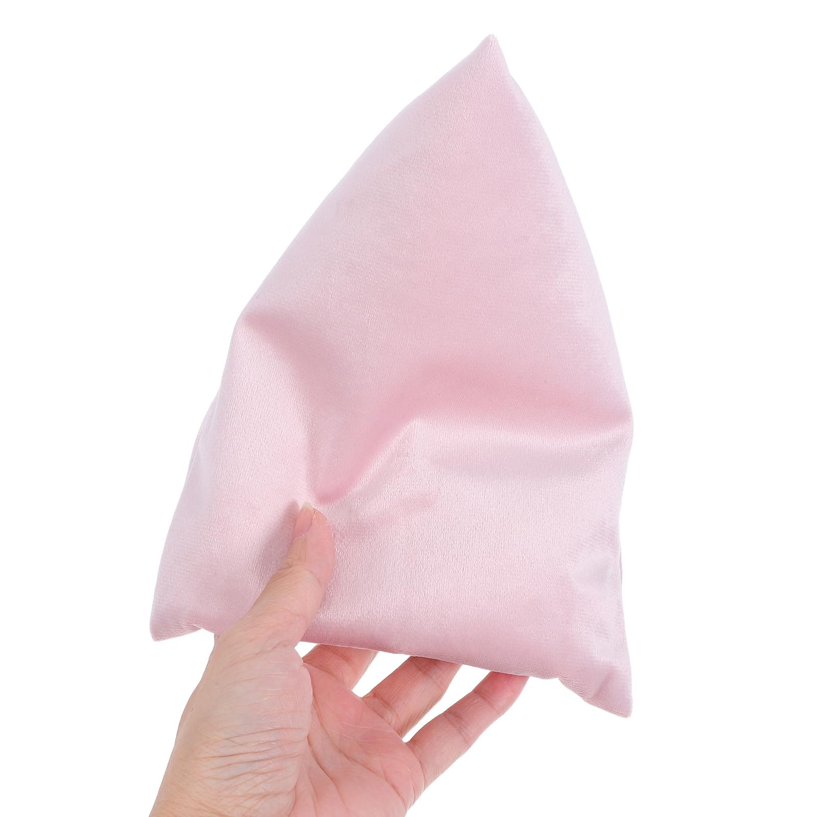 Coussin de Tablette Rose en Peluche, Support Multi-angle pour Lecture
