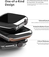 Vista 4 de Ringke Funda delgada de 1.575 pulgadas (1.575 pulgadas) compatible con Apple Watch Series 6, 5, 4, SE (2020), SE (2022) de 1.575 pulgadas