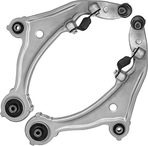 Miniatura 100 de Detroit Axle - Brazos de control delanteros para Nissan Pathfinder Frontier Xterra, 2 brazos de control superiores con rótulas, conjunto de par