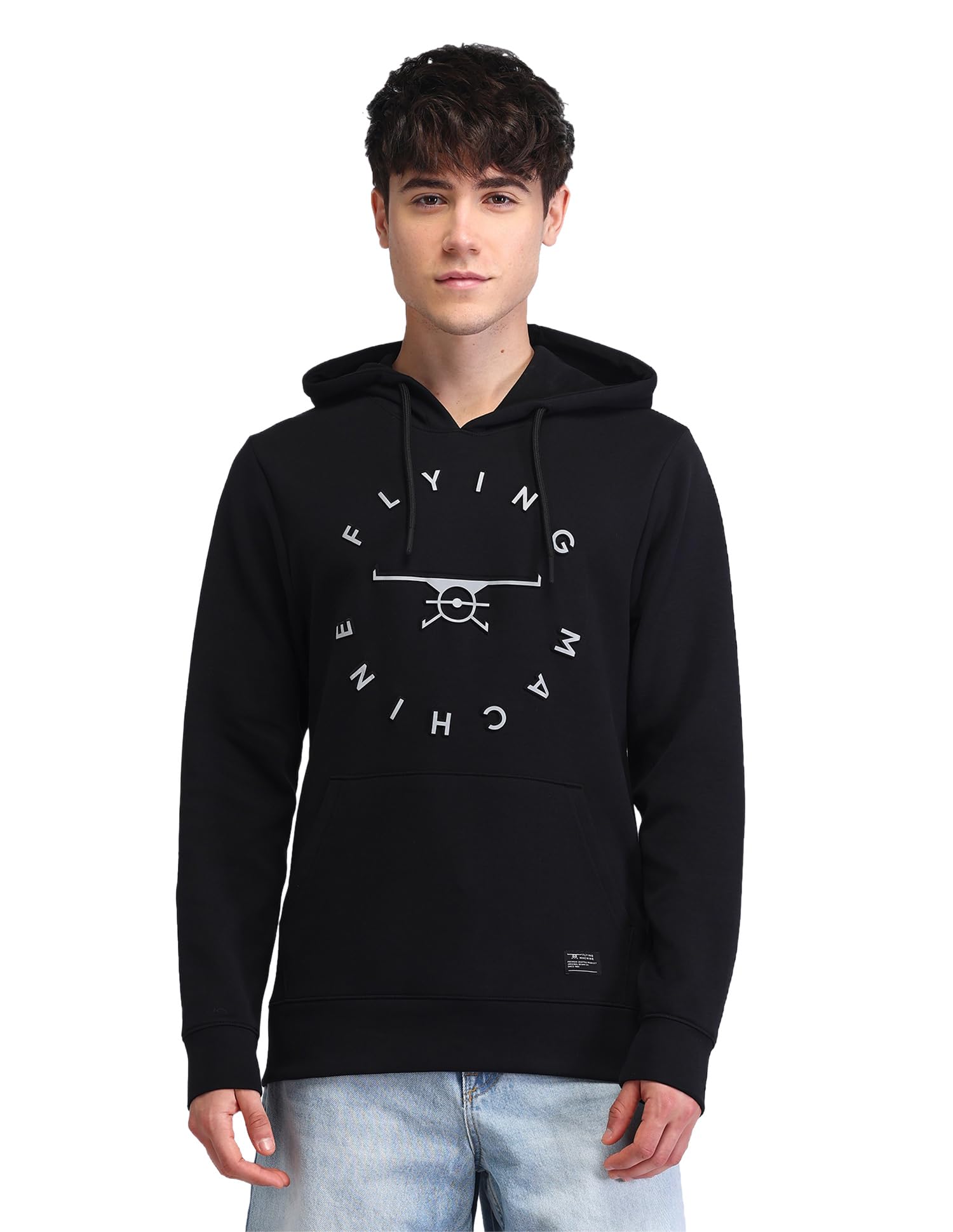 flying machine Men's Regular Fit Sweatshirt| Printed-picture-25